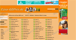 Desktop Screenshot of easy-gbpics.de